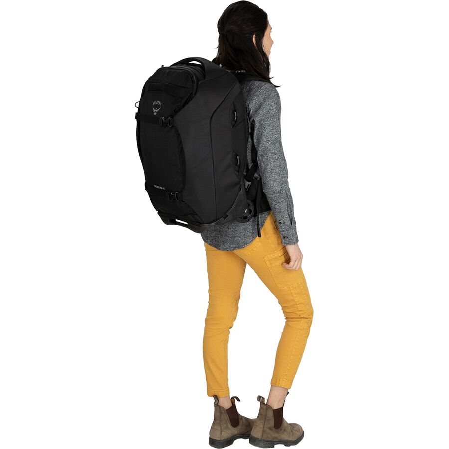 Osprey Packs Sojourn 45L Rolling Gear Bag Black