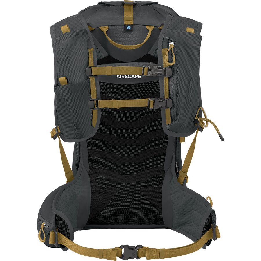 Osprey Packs Talon Velocity 20L Backpack - Men's Dark Charcoal/Tumbleweed Yellow