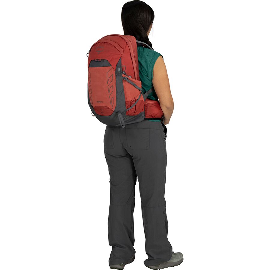 Osprey Packs Tempest 22L Backpack - Women's Red Pampas/Coal Grey