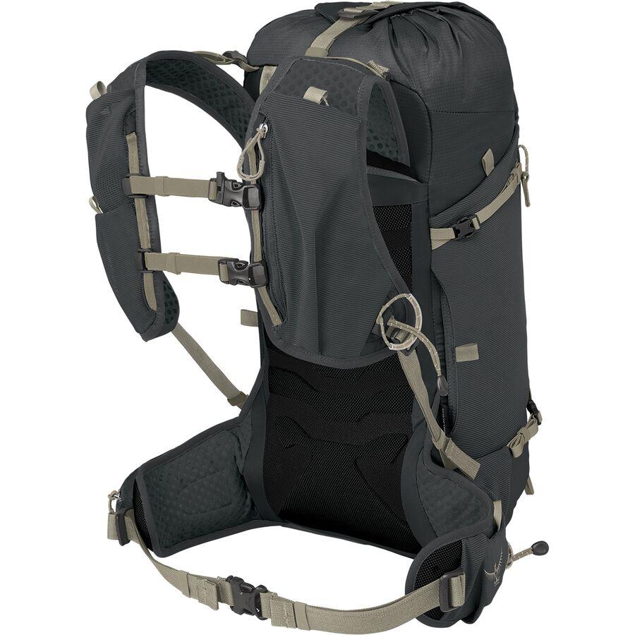 Osprey Packs Tempest Velocity 30L Backpack - Women's Dark Charcoal/Chiru Tan