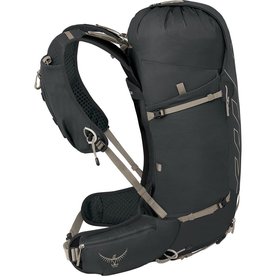 Osprey Packs Tempest Velocity 30L Backpack - Women's Dark Charcoal/Chiru Tan