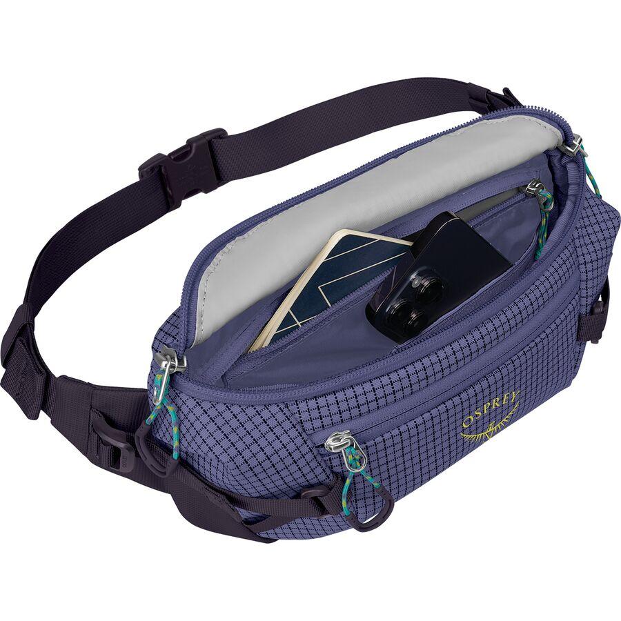 Osprey Packs Transporter 3L Waist Pack Euphoria Purple/Purple Ink