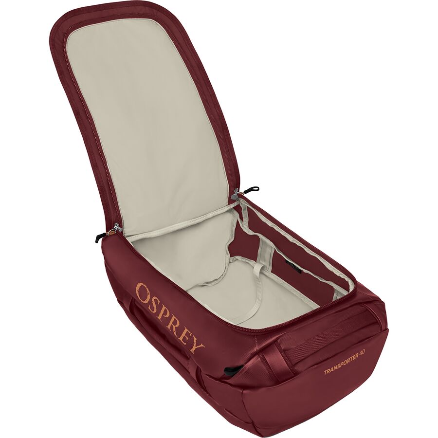 Osprey Packs Transporter 40L Duffel Red Mountain