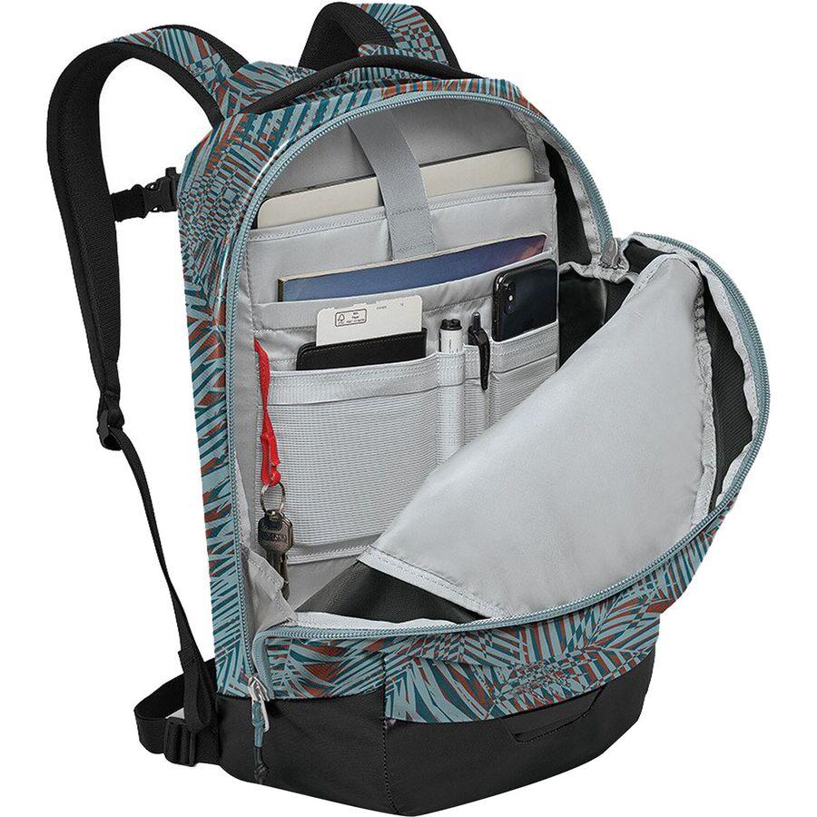 Osprey Packs Transporter Panel Loader 25L Pack Palm Leaf Glitch Print