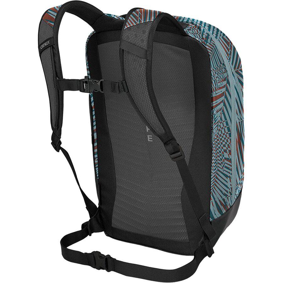 Osprey Packs Transporter Panel Loader 25L Pack Palm Leaf Glitch Print