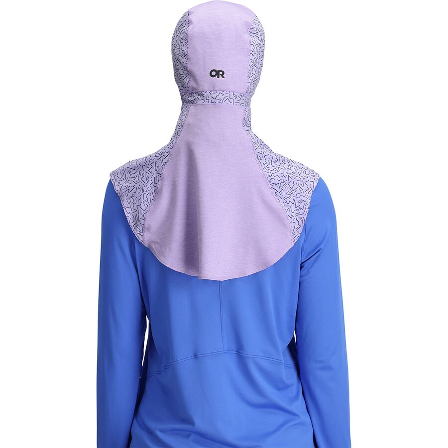 Outdoor Research ActiveIce Hijab Lavender Squiggle/Lavender Heather
