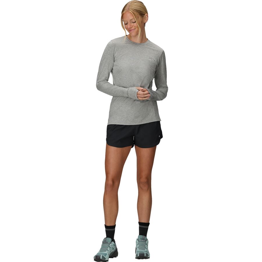 Outdoor Research ActiveIce Spectrum Sun Long-Sleeve T-Shirt - Women's Grey Heather