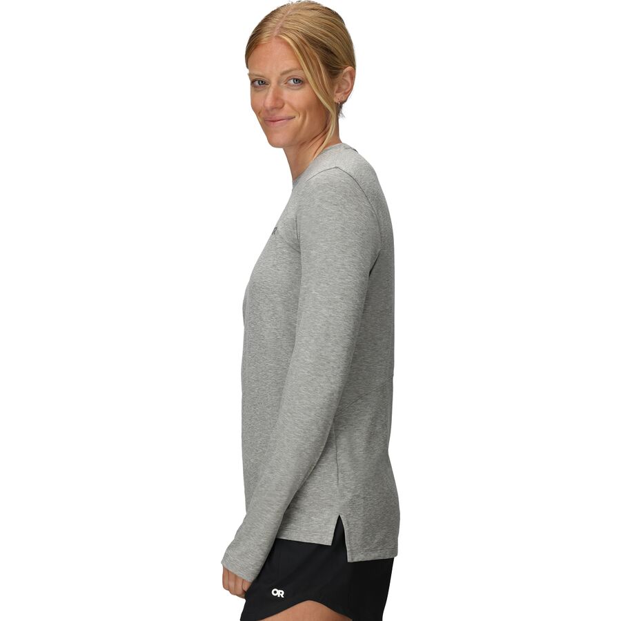 Outdoor Research ActiveIce Spectrum Sun Long-Sleeve T-Shirt - Women's Grey Heather