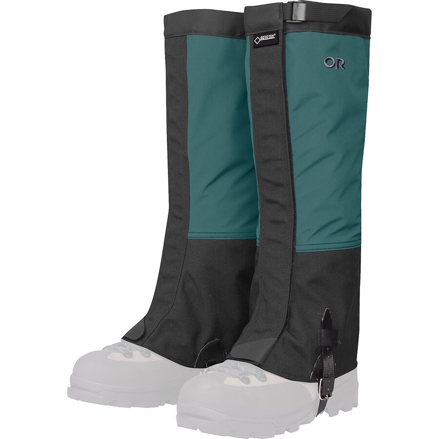 Outdoor Research Crocodiles Gaiter - Women's Mediterranean/Black