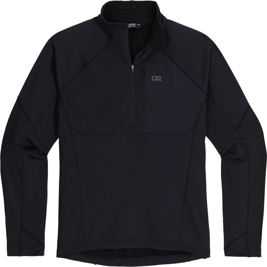 Outdoor Research Deviator Fleece 1/2-Zip Jacket - Men's Black