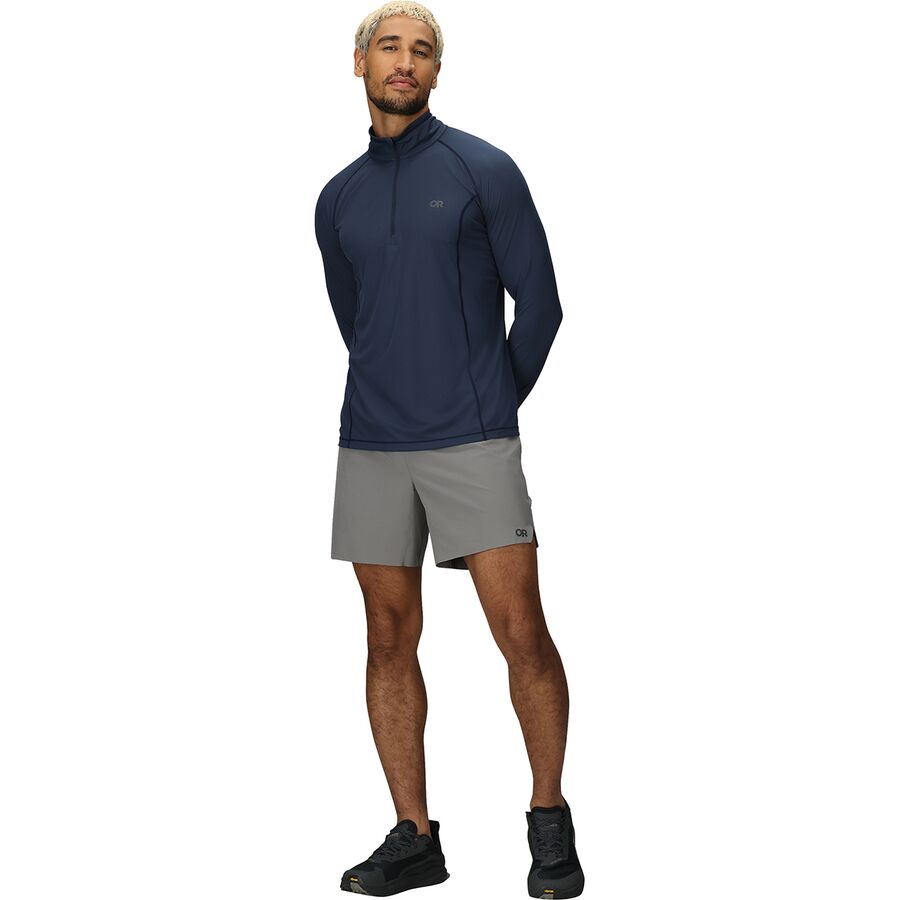 Outdoor Research Echo 1/4-Zip Jacket - Men's Naval Blue