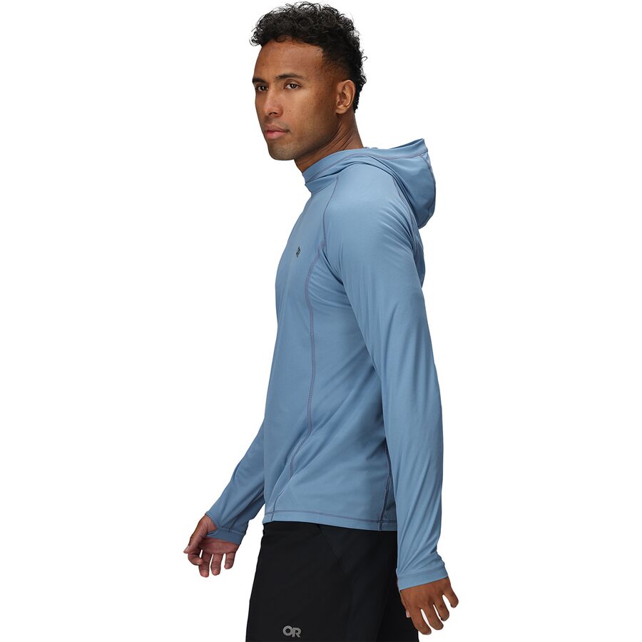 Outdoor Research Echo Hooded Long-Sleeve Shirt - Men's Olympic