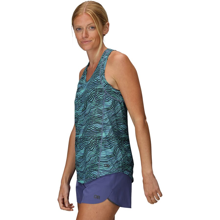Outdoor Research Echo Tank Top - Women's Olympic Nori