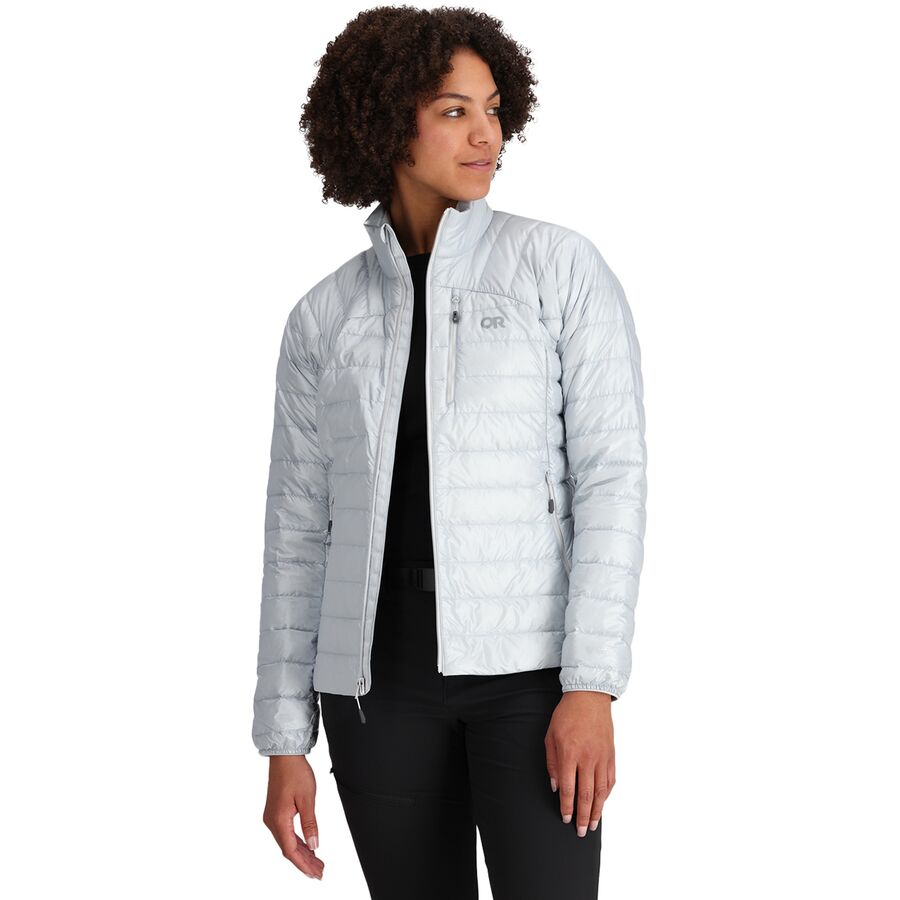 Outdoor Research Helium Down Jacket - Women's Titanium