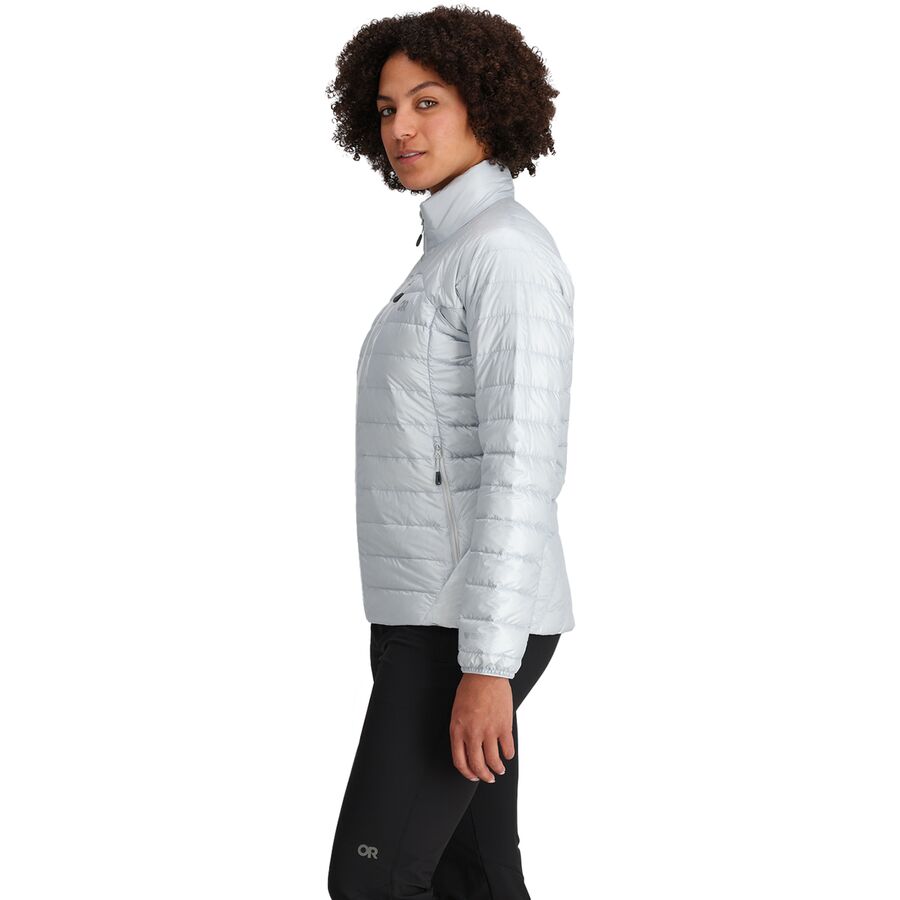 Outdoor Research Helium Down Jacket - Women's Titanium