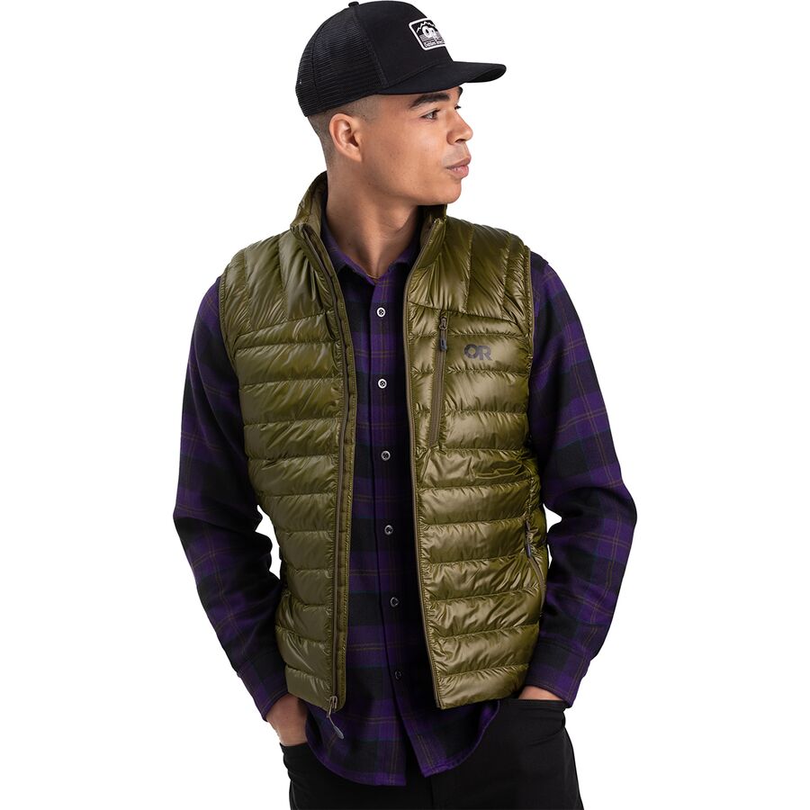 Outdoor Research Helium Down Vest - Men's Loden