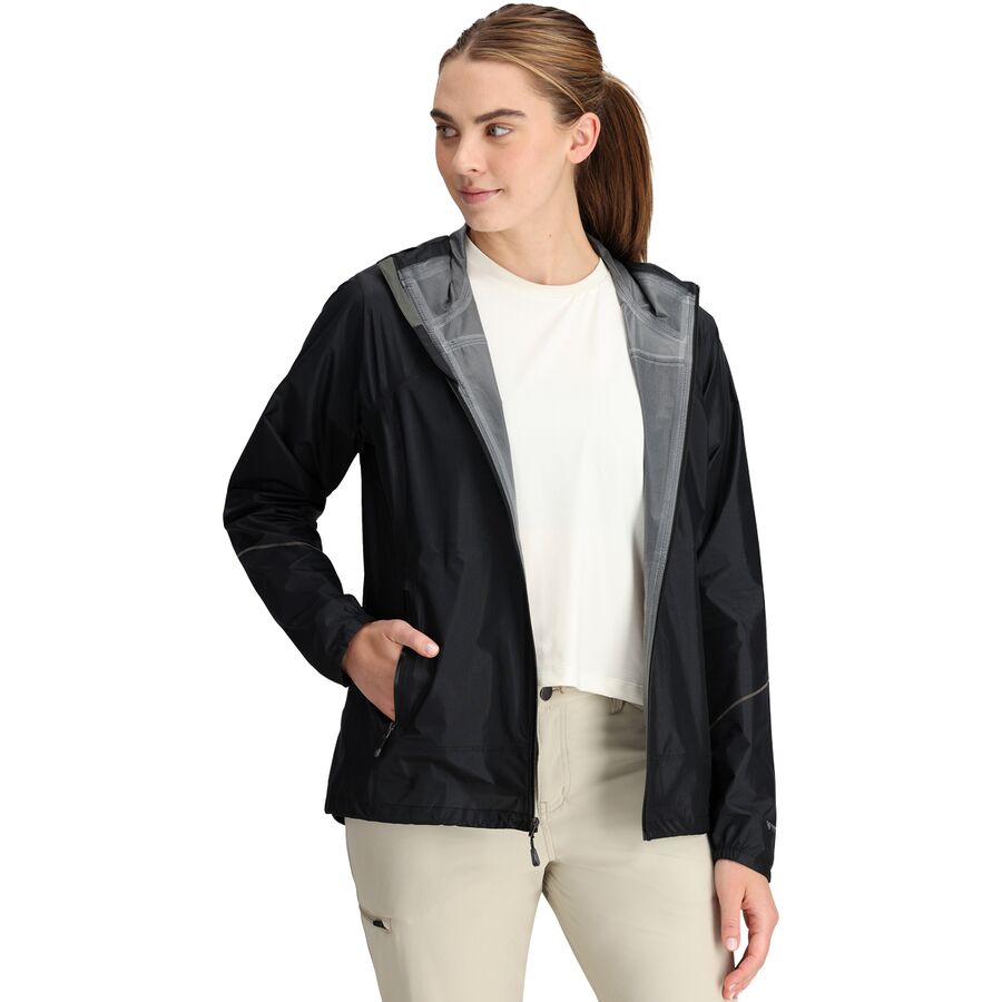 Outdoor Research Helium Rain Jacket - Women's Black