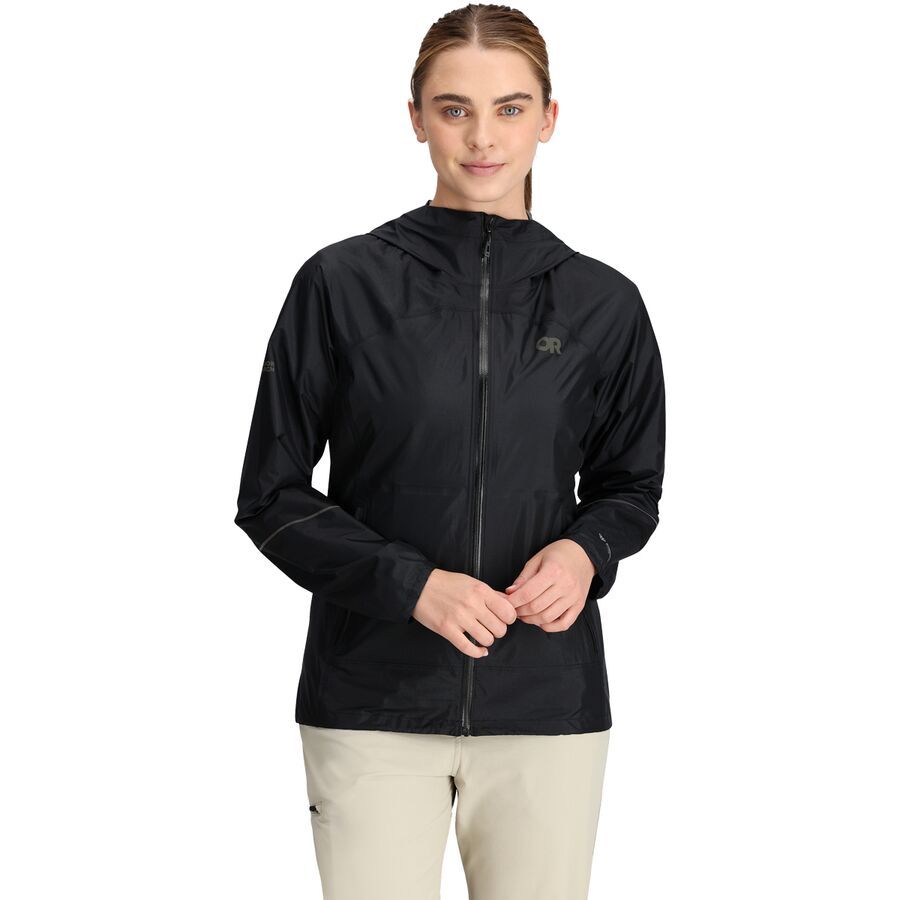 Outdoor Research Helium Rain Jacket - Women's Black