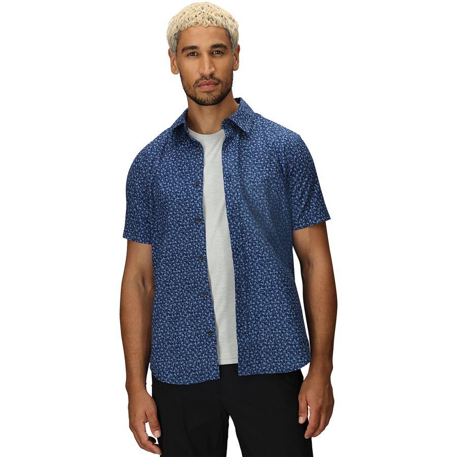 Outdoor Research Rooftop Short-Sleeve Shirt - Men's Cenote Paintswipes