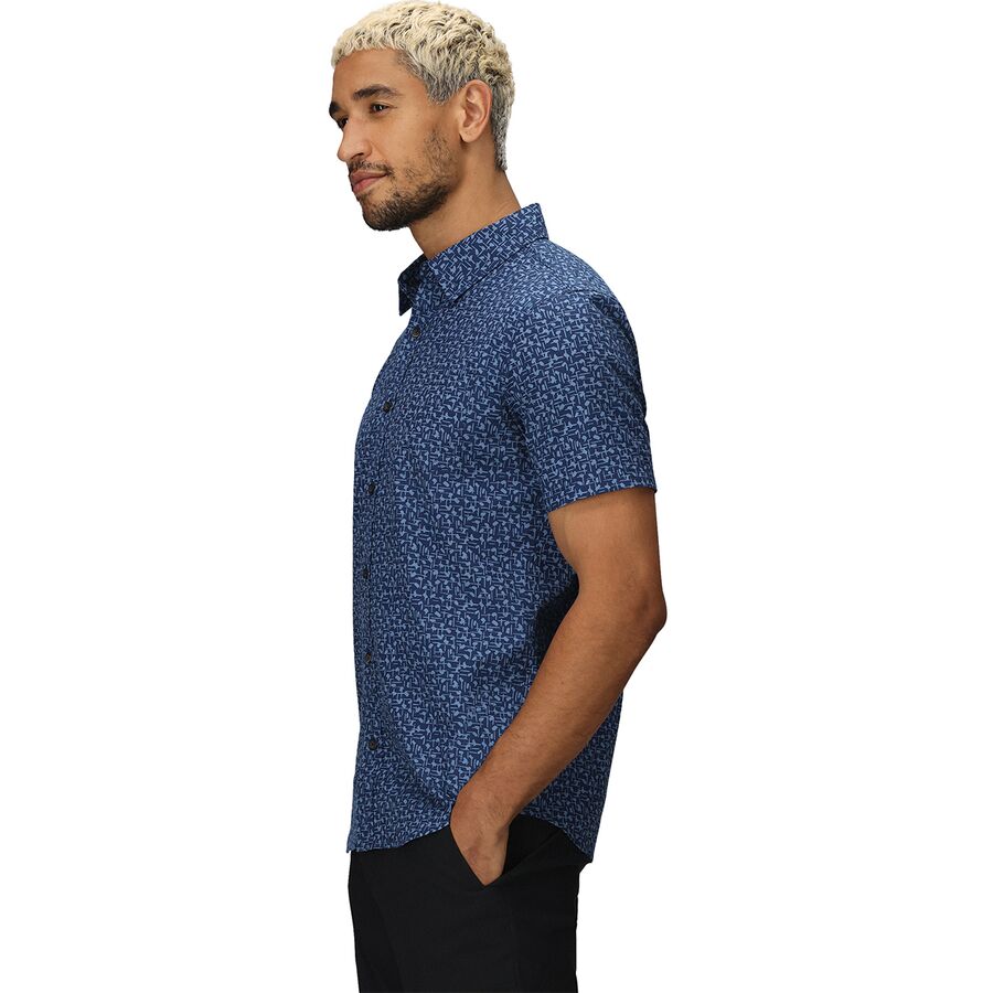Outdoor Research Rooftop Short-Sleeve Shirt - Men's Cenote Paintswipes