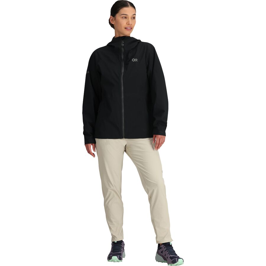 Outdoor Research Stratoburst Stretch Rain Jacket - Women's Black
