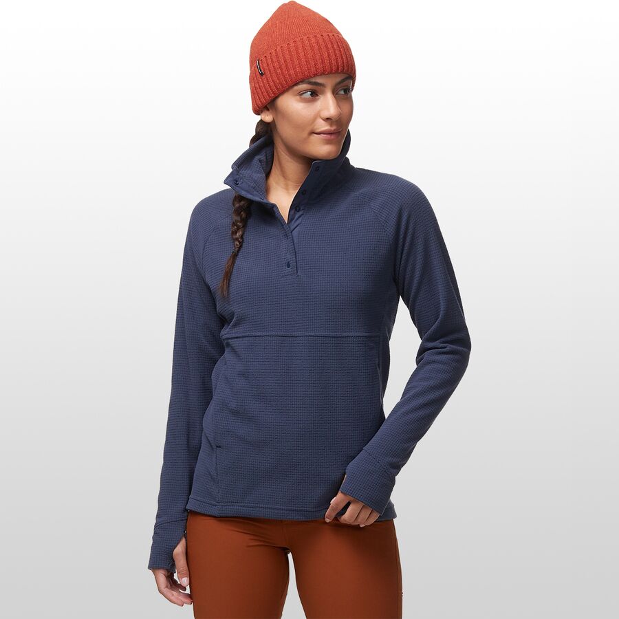 Outdoor Research Trail Mix Snap Pullover - Women's Naval Blue