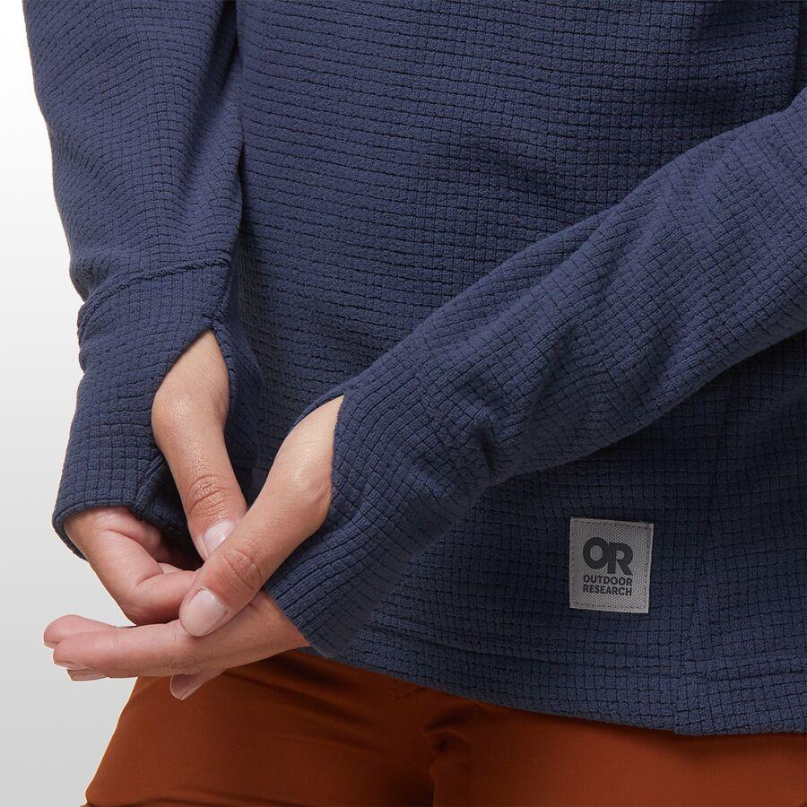 Outdoor Research Trail Mix Snap Pullover - Women's Naval Blue