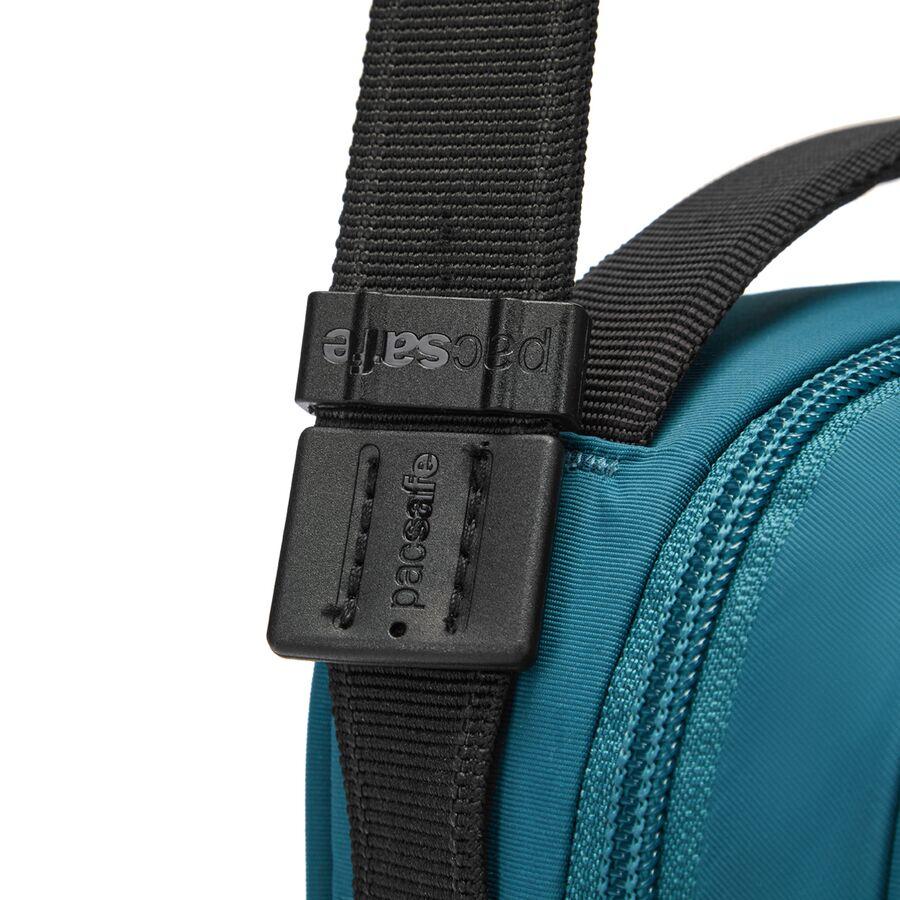 Pacsafe Metrosafe LS100 Econyl Crossbody Bag Tidal Teal