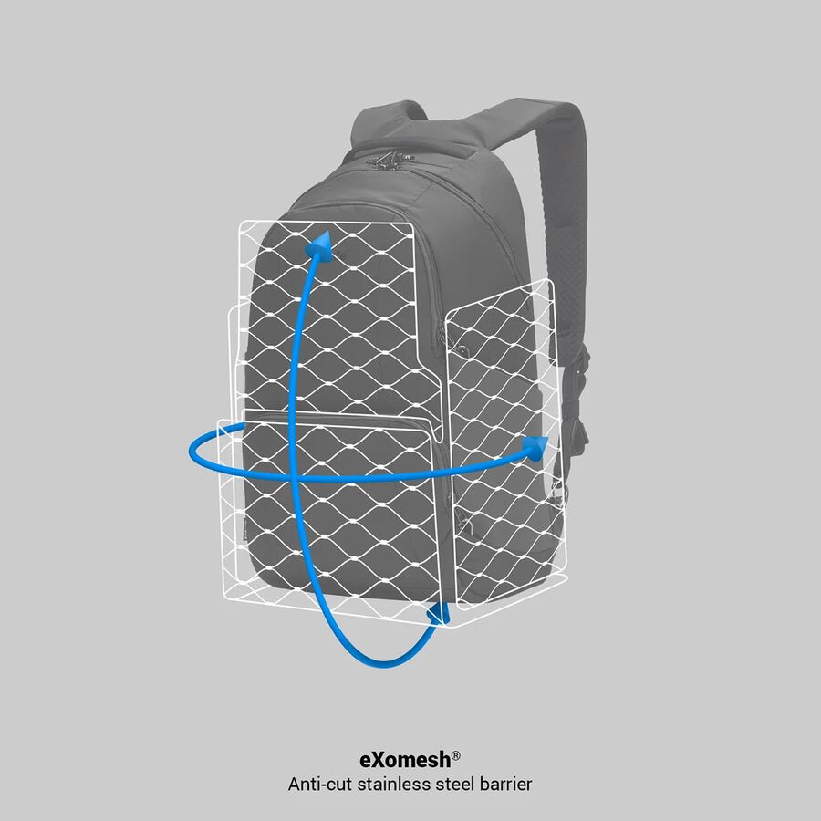 Pacsafe Metrosafe LS450 Econyl Backpack Tidal Teal