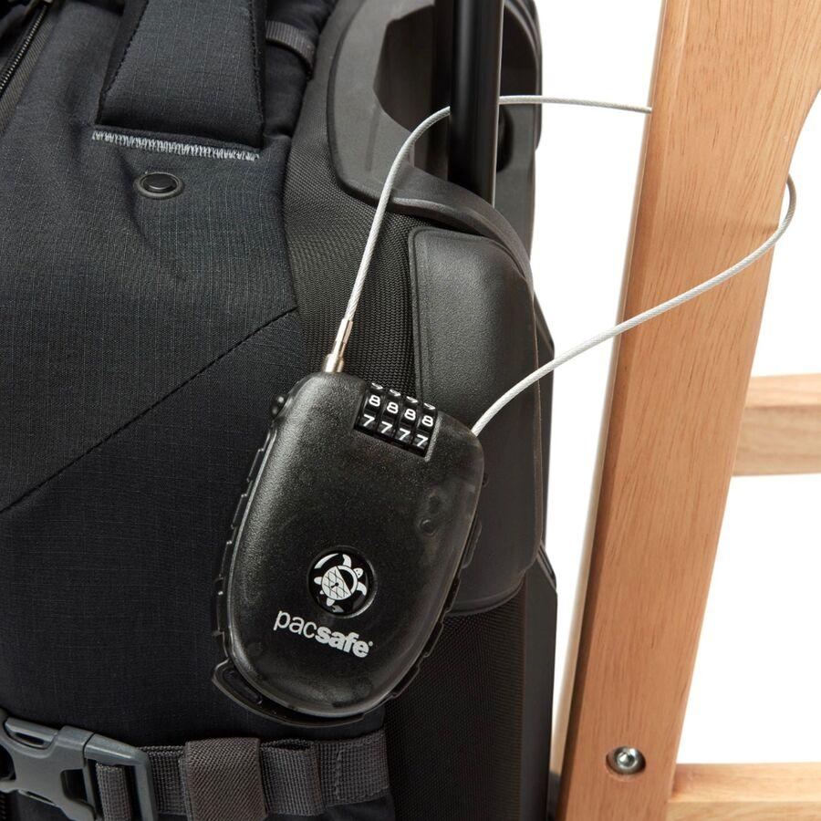 Pacsafe Retractasafe 250 4-Dial Cable Lock Smoke