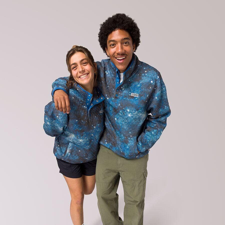 Parks Project Joshua Tree Dark Sky Quilted Pullover Blue