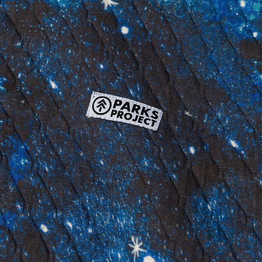 Parks Project Joshua Tree Dark Sky Quilted Pullover Blue
