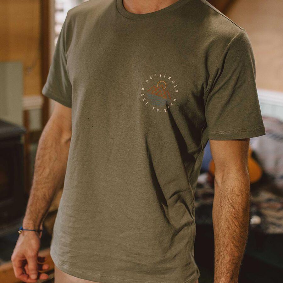 Passenger Escapism Recycled Cotton T-Shirt - Men's Dusty Olive