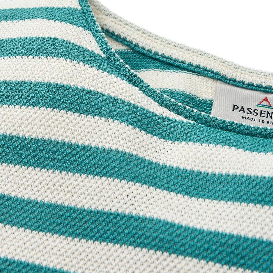 Passenger Panorama Striped Long-Sleeve T-Shirt - Women's Arctic Stripe