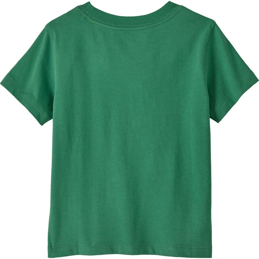 Patagonia Baby Fitz Roy Skies T-Shirt - Infants' Heartleaf Green