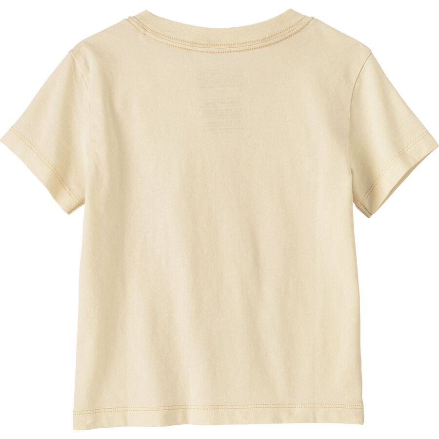 Patagonia Baby Graphic T-Shirt - Toddlers' Bee Bright: Undyed Natural