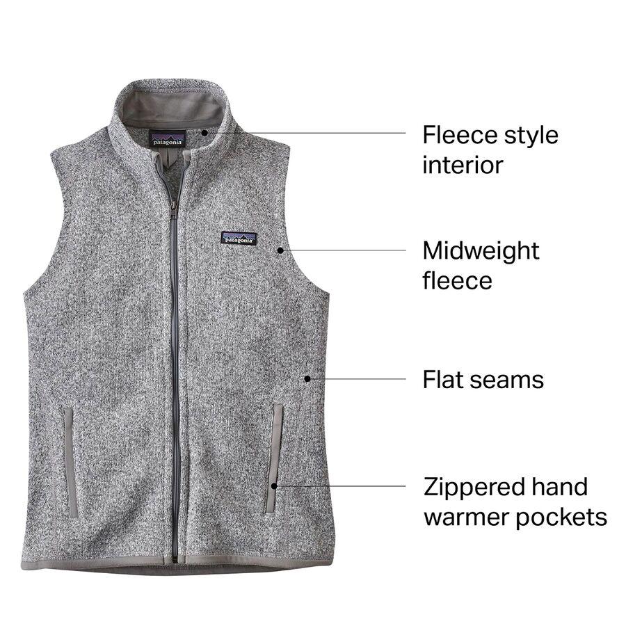Patagonia Better Sweater Fleece Vest - Women's Birch White