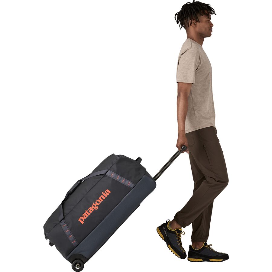 Patagonia Black Hole Wheeled 100L Duffel Pollinator Orange