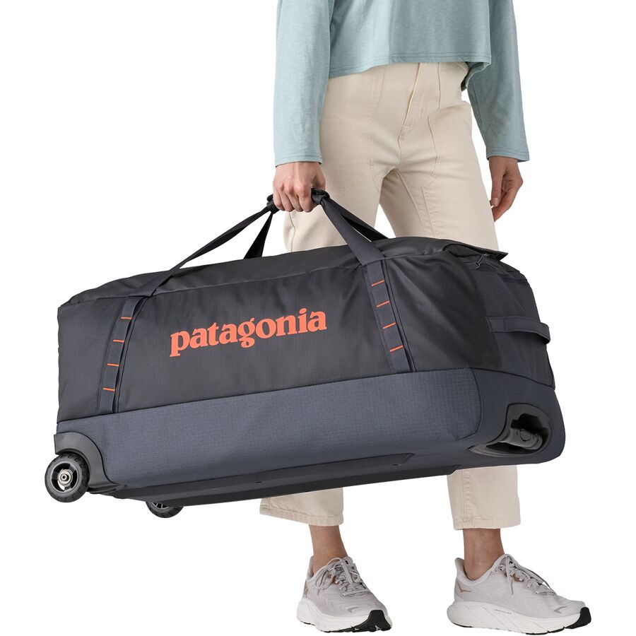 Patagonia Black Hole Wheeled 100L Duffel Pollinator Orange