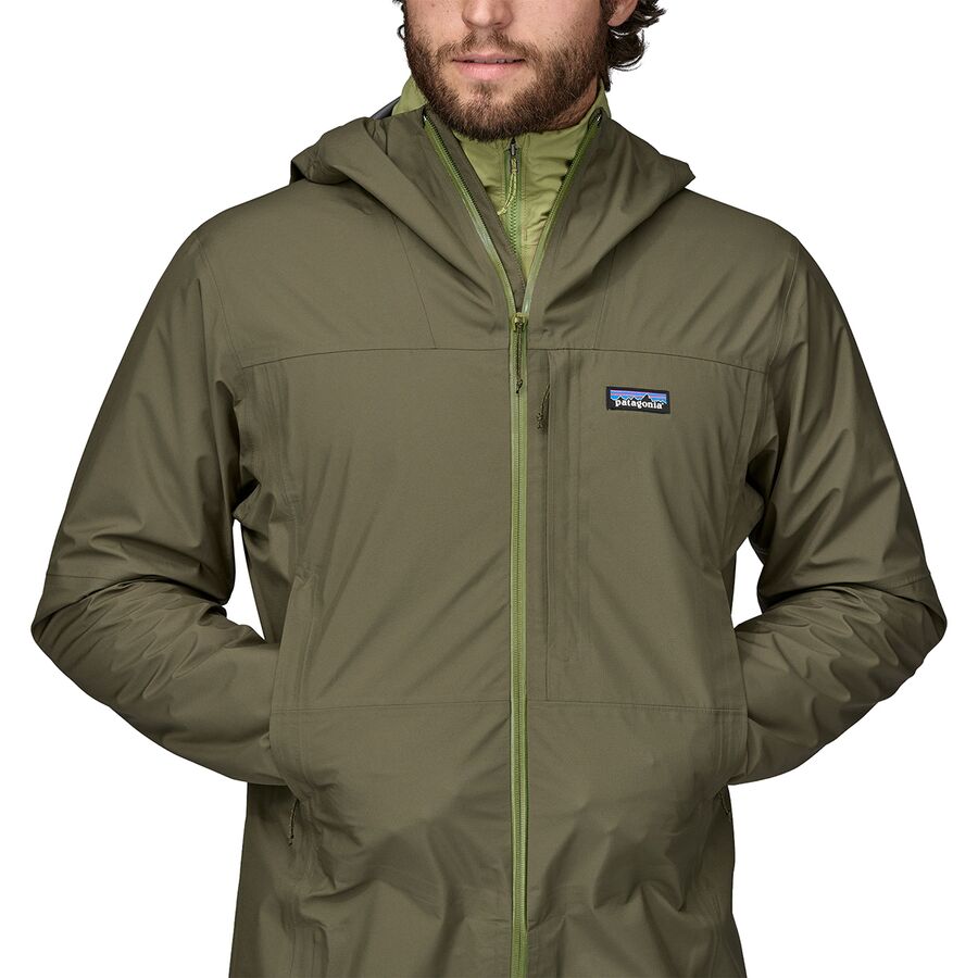 Patagonia Boulder Fork Rain Jacket - Men's Basin Green