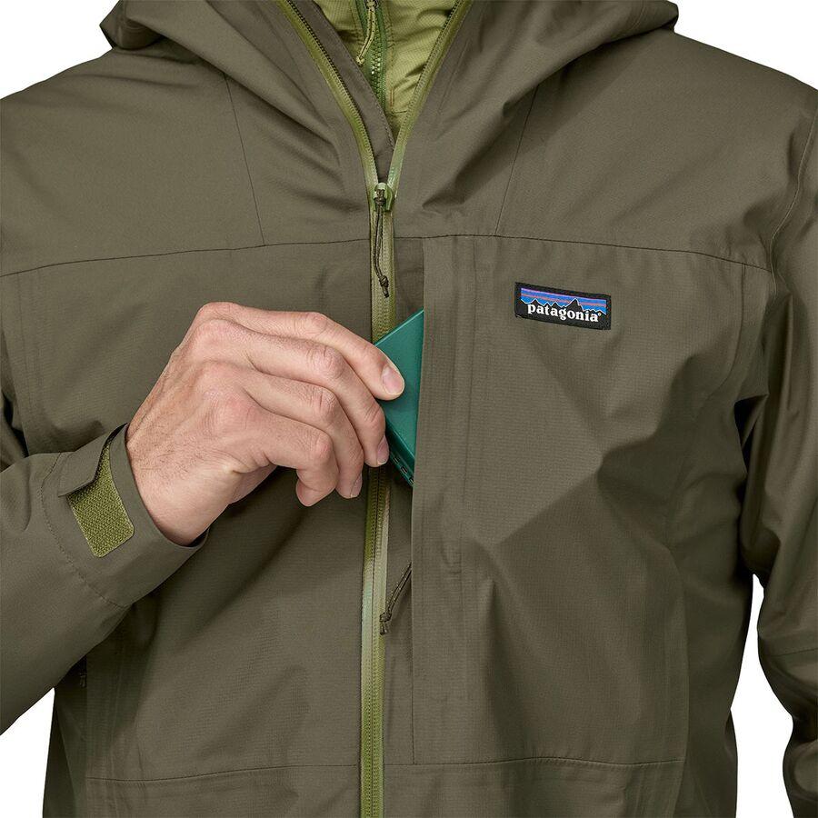 Patagonia Boulder Fork Rain Jacket - Men's Basin Green