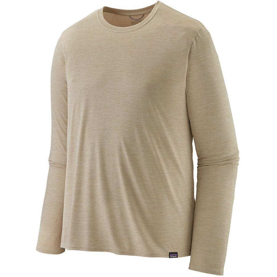 Patagonia Capilene Cool Daily Long-Sleeve Shirt - Men's Pumice/Dyno White X-Dye