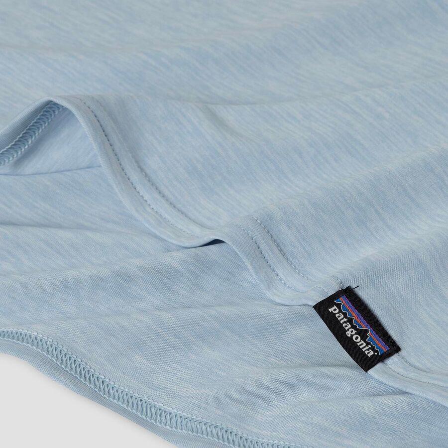 Patagonia Capilene Cool Daily Short-Sleeve Shirt - Men's Fleck Blue