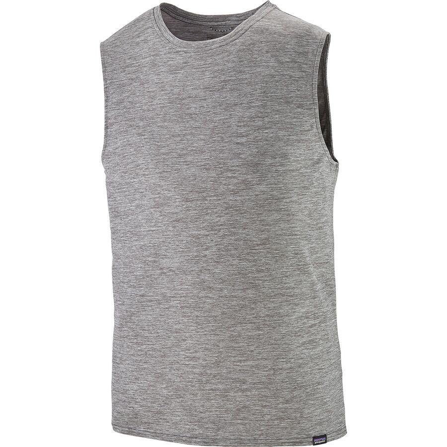 Patagonia Capilene Cool Daily Sleeveless Shirt - Men's Fleck Blue