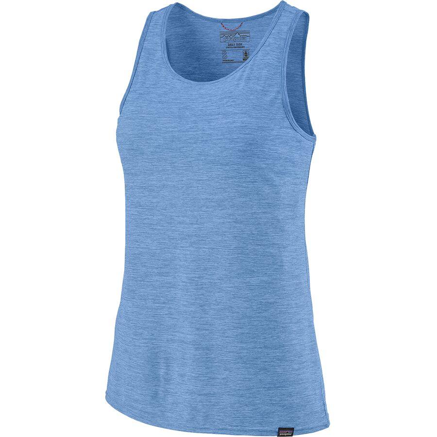 Patagonia Capilene Cool Daily Tank Top - Women's Abundant Blue - Light Abundant Blue X-Dye