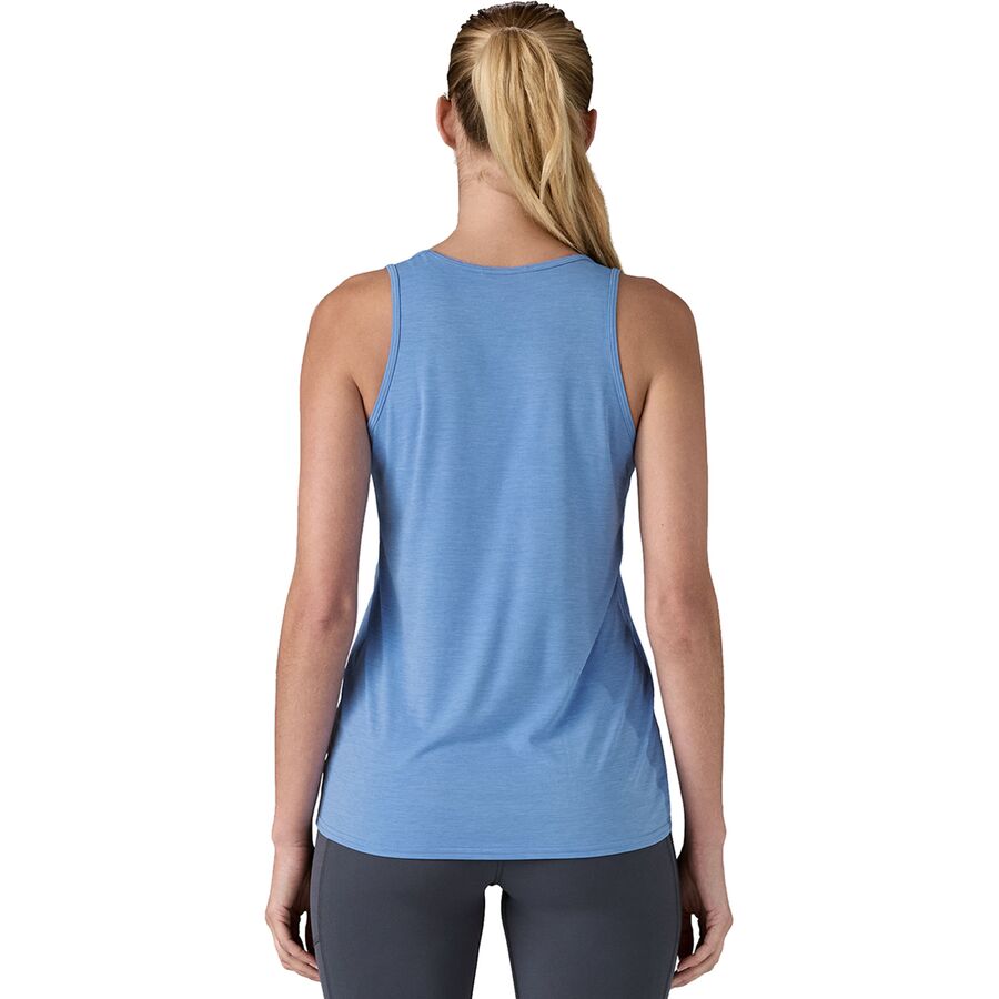Patagonia Capilene Cool Daily Tank Top - Women's Abundant Blue - Light Abundant Blue X-Dye