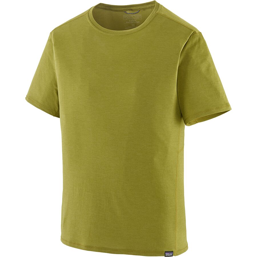 Patagonia Capilene Cool Lightweight Short-Sleeve Shirt - Men's Graze Green - Light Graze Green X-Dye