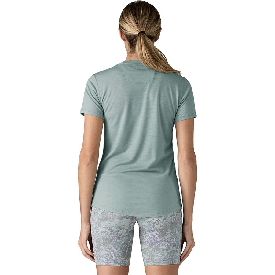 Patagonia Capilene Cool Merino Blend Shirt - Women's Thermal Blue