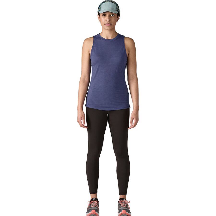 Patagonia Capilene Cool Merino Blend Tank - Women's Solstice Purple