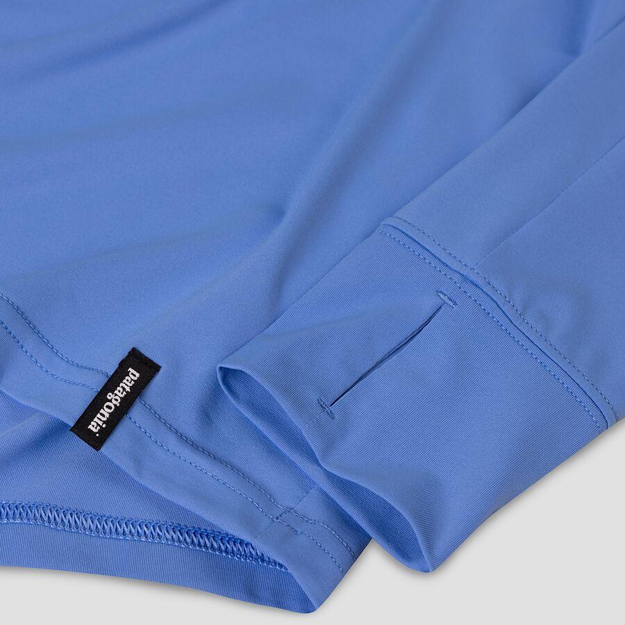 Patagonia Capilene Silkweight Hoodie - Kids' Abundant Blue